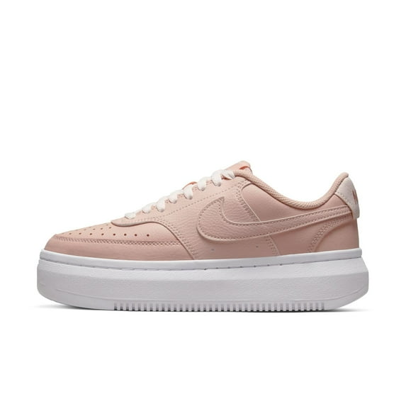 Nike Court Vision Alta Leather Women's Trainers Shoes, Pink Oxford/Pink Oxford-White, 7.5 M US