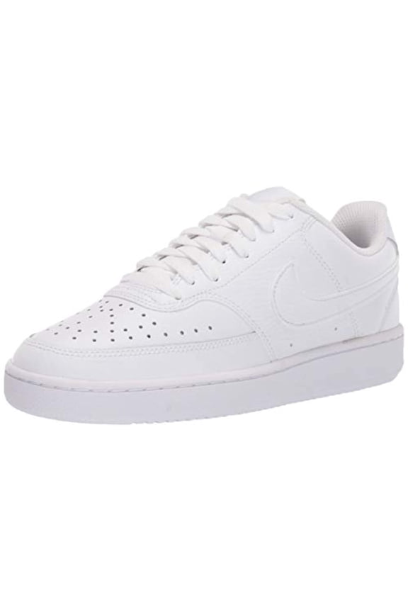 Court Vision Low Women's Basketball Sneakers Color: White Size: 10.5