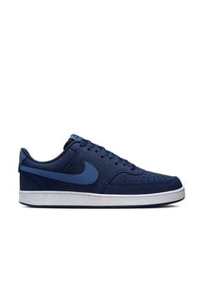 Men's Court Vision Low Sneaker, Midnight Navy/Mystic Navy/White, 12