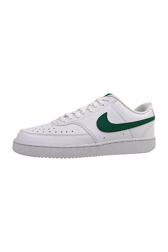 Court Vision Low Next Nature Men's Shoes (DH2987-111, White/Malachite) Size 7.5