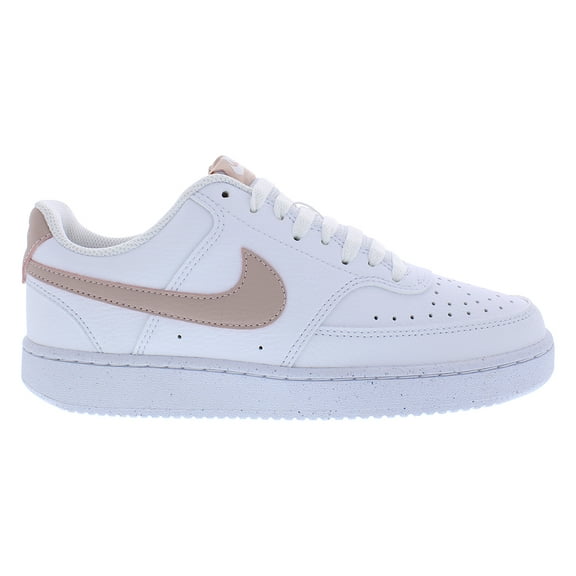 Nike Court Vision Low Next Nature Womens Shoes Size 11.5, Color: White/Pink Oxford