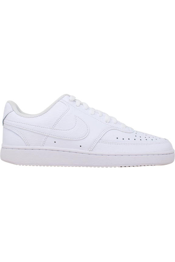 Women's Court Vision Low Sneaker, White/White-White, 7.5 Regular US