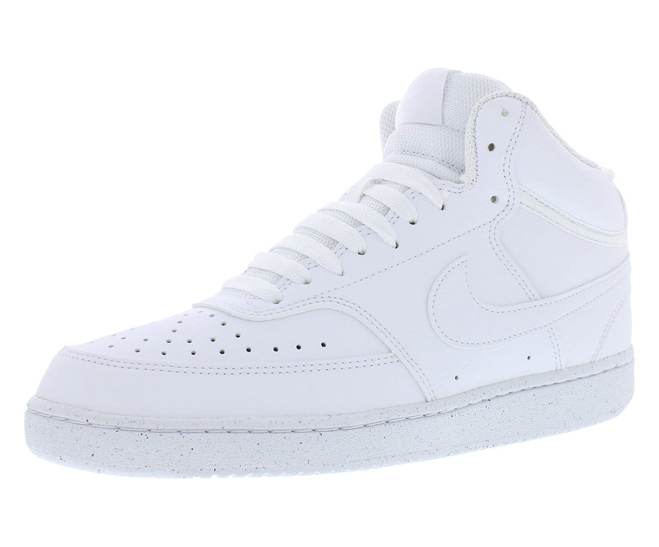 Nike Men's Court Vision Mid Skate Shoes, White, US 10, DN3577-100 ...