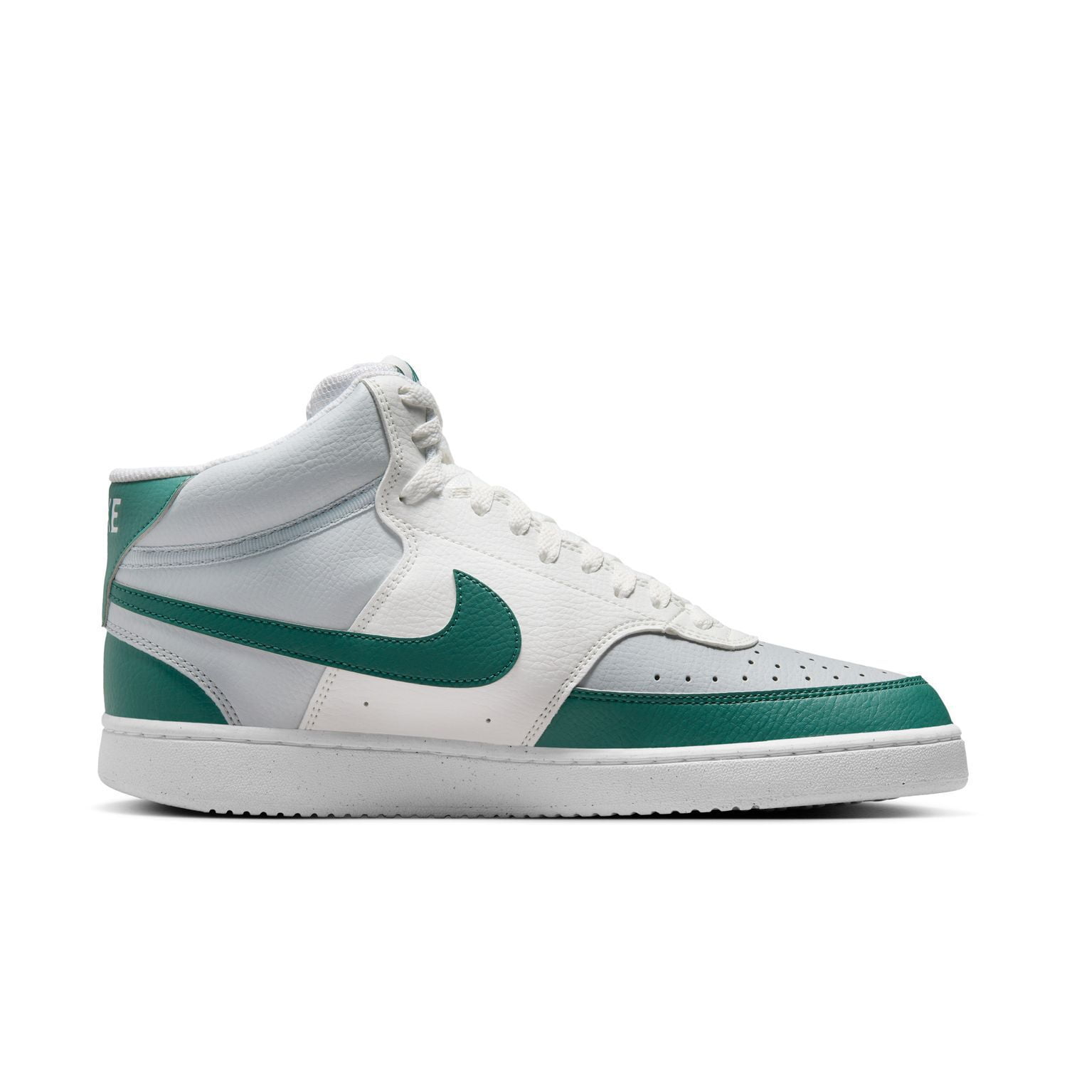 Nike Court Vision Mid-Top Winter Men's Shoes Color: White Pure Platinum ...