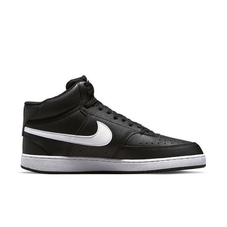 Nike Court Vision Next Nature Men's Mid-Top Shoes Color: Black White Black Size: 13
