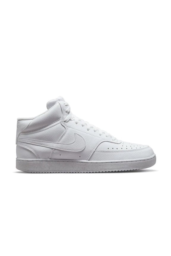 Court Vision Next Nature Men's Mid-Top Shoes Color: White Size: 12