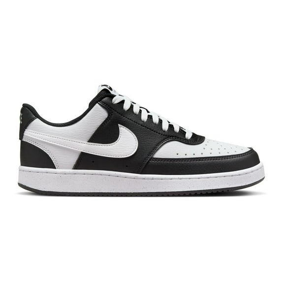 Nike Court Vision Next Nature Women's Low-Top Shoes Color: Black White Size: 10