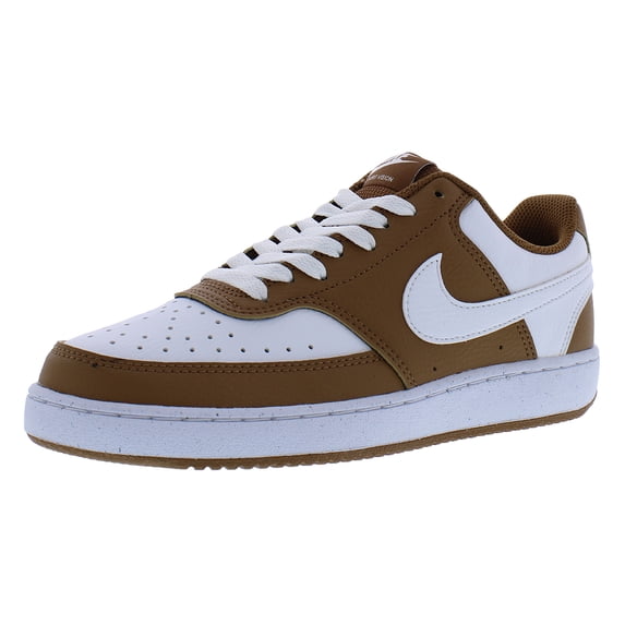 Nike Court Vision Next Nature Women's Low-Top Shoes Color: Lt British Tan White Size: 9