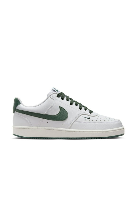 Court Vision Next Nature Women's Low-Top Shoes Color: White Vintage Green Size: 10