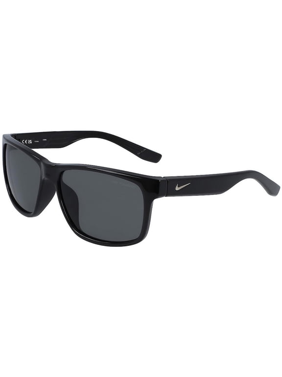 Cruiser P Polarized Men's Shiny Black Square Sport Sunglasses - FQ4678 010