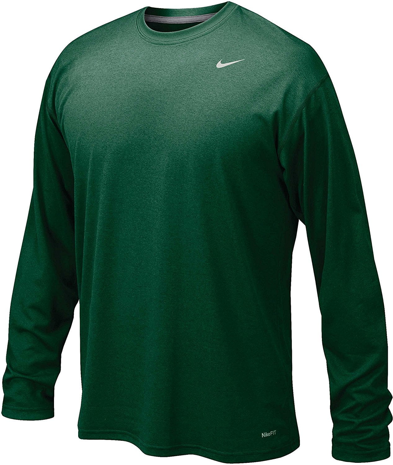 Nike Dk Green Legend Long Sleeve Performance Shirt Extra Large