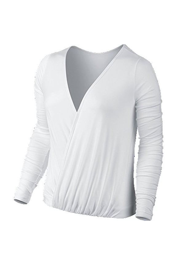 Draped Reversible Women's Training Top White Medium 743170 100