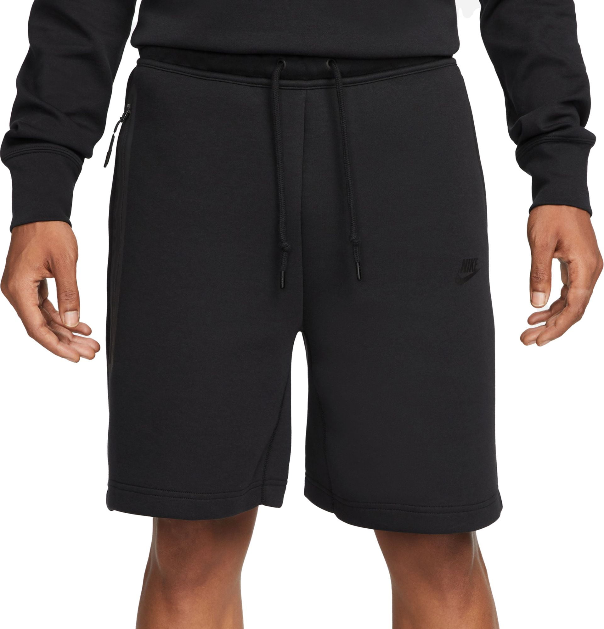 nike fleece shorts small
