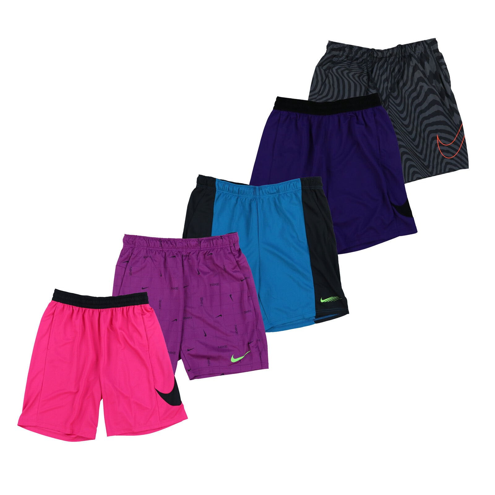 Nike Dri-FIT Academy Men's Knit Soccer Shorts, Black/White