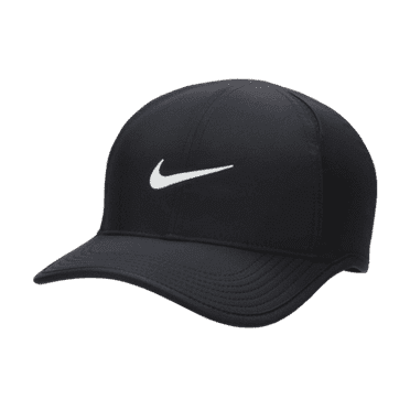 Nike Dri-FIT Club Unstructured Featherlight Cap Color: Black/White Size: L/XL
