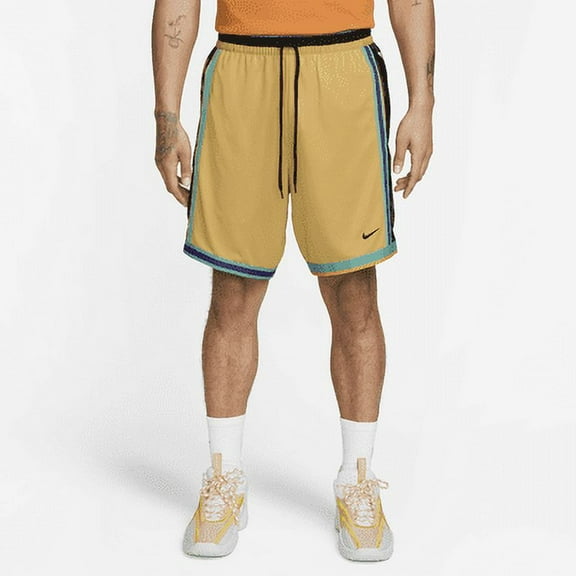 Nike Dri-FIT DNA Men's 8\ Color: Wheat Gold/Washed Teal/Wheat Gold/Black Size: XL
