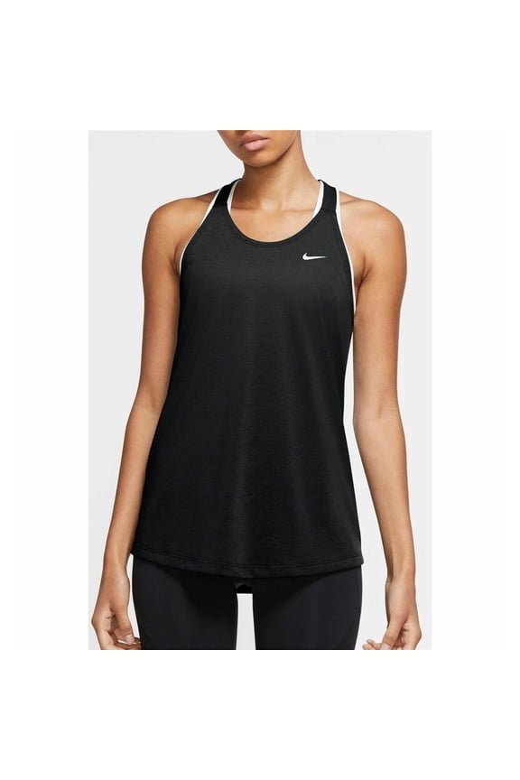 Dri-FIT Elastika Women's Training Tank Size XS Black/White Logo New with box/tags