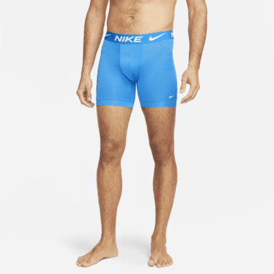 Nike Dri FIT Essential Micro Men s Boxer Briefs 3 Pack Color Blue Size 2XL