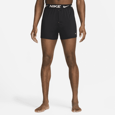 Nike Dri-FIT Essential Micro Men's Knit Boxer (3-Pack) Color: Black Size: 2XL