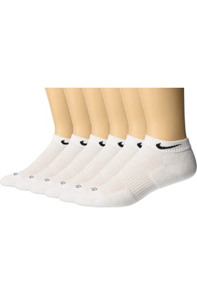 Men's Nike 6-pack Everyday Plus Cushion Low-Cut Training Socks SIZE 8-12 (LARGE)