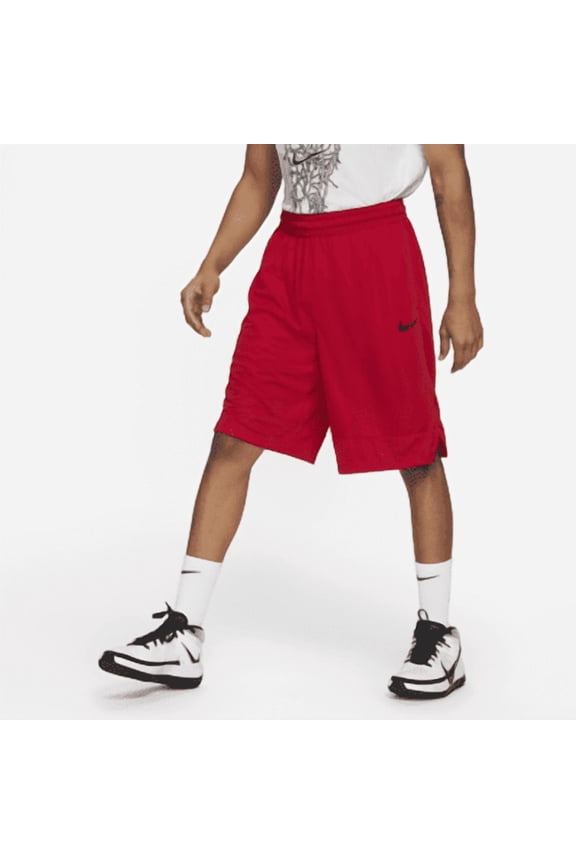 Nike Dri-FIT Icon Men's Basketball Shorts Color: University Red/University Red/Black Size: S Tall