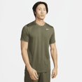 thumbnail image 1 of Nike Dri-FIT Legend Men's Fitness T-Shirt Color: Medium Olive/White Size: 2XL, 1 of 5
