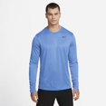 thumbnail image 1 of Nike Dri-FIT Legend Men's Long-Sleeve Fitness Top Color: Game Royal/Pacific Blue/Heather/Black Size: 2XL, 1 of 1