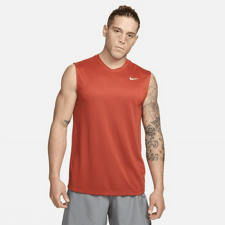 Nike Dri-FIT Legend Men's Sleeveless Fitness T-Shirt Color: Dragon