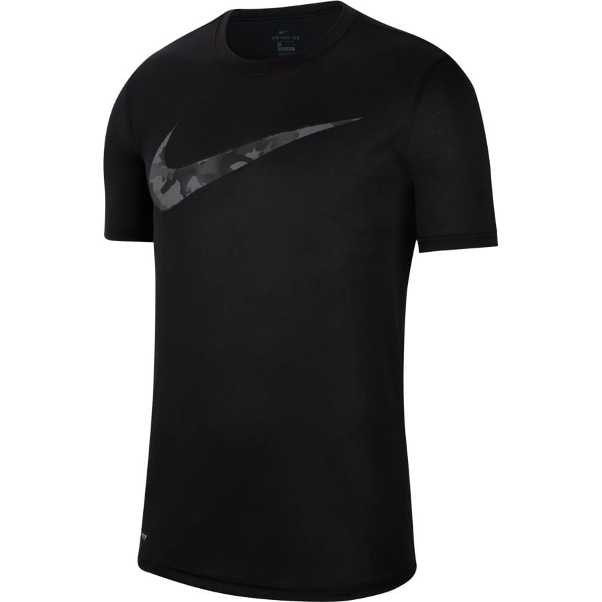 Nike men's dry legend camo swoosh graphic tee 2025