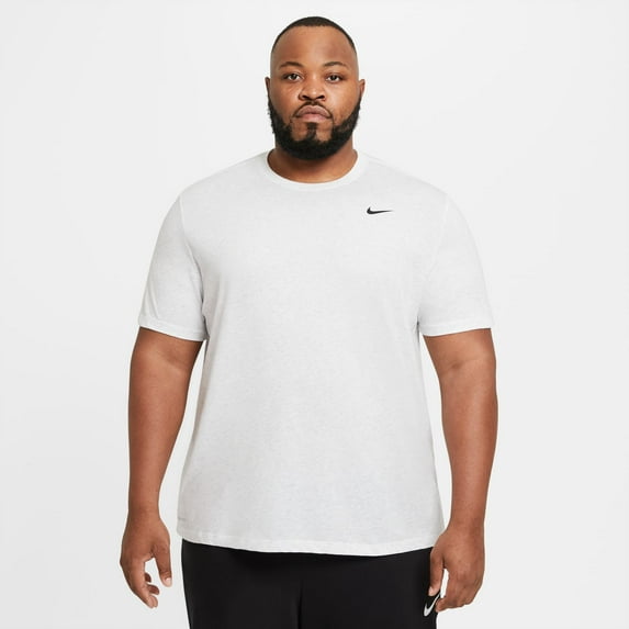 Nike Dri-FIT Men's Fitness T-Shirt Color: Birch Heather/Black Size: L Tall