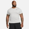 thumbnail image 1 of Nike Dri-FIT Men's Fitness T-Shirt Color: Carbon Heather/Black Size: XL Tall, 1 of 4