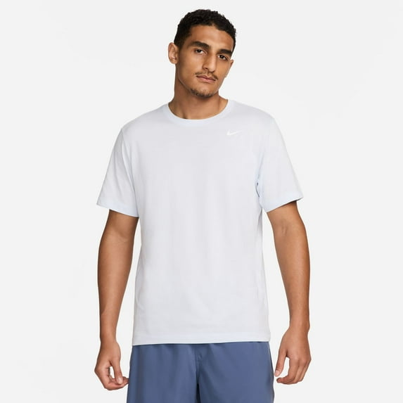 Nike Dri-FIT Men's Fitness T-Shirt Color: Football Grey/White Size: M Tall