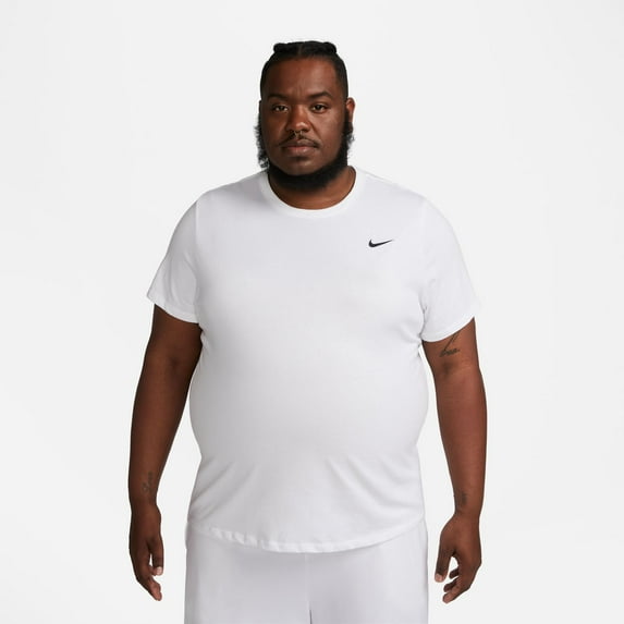 Nike Dri-FIT Men's Fitness T-Shirt Color: White/Black Size: 3XL Tall