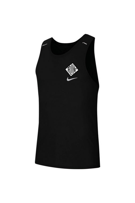 Dri-FIT Miler Wild Run Men's Running Tank Top CU5946-010 Black