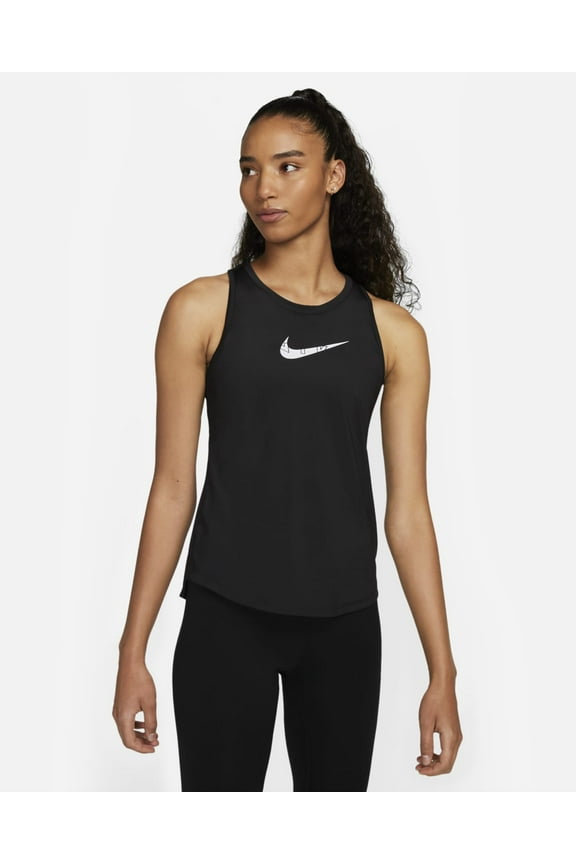Dri-FIT One Women's Graphic Tank, Black, L