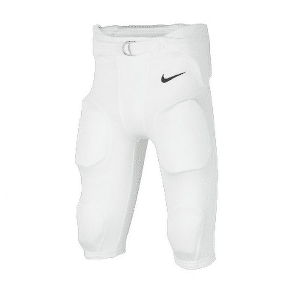 Nike Dri-FIT Recruit Big Kids' (Boys') Football Pants Color: Team White/Team Black Size: M