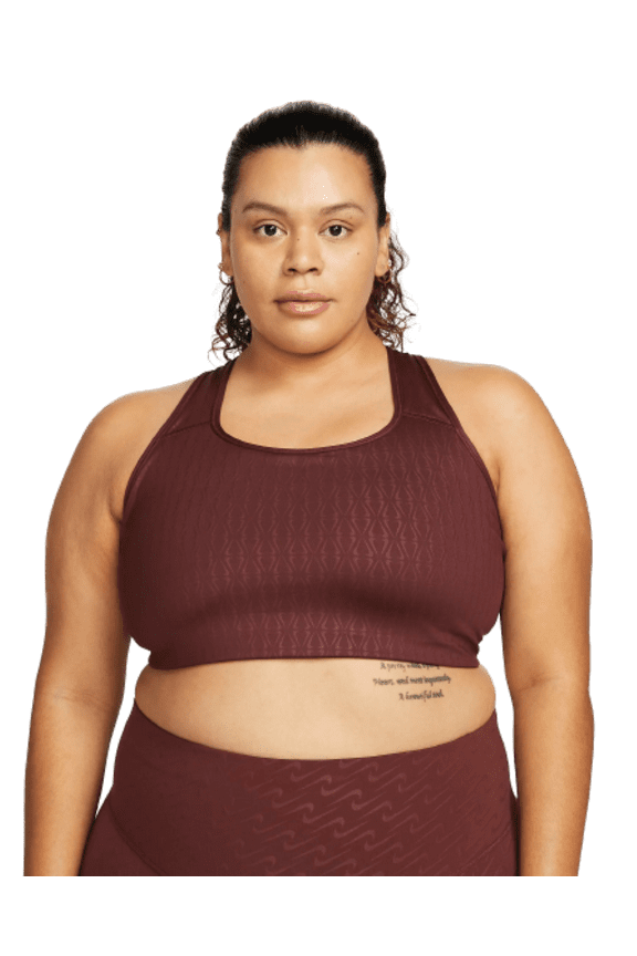 Dri-FIT Swoosh Women's Medium-Support Padded Sports Bra Plus Size 3X DH4628-273