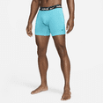 thumbnail image 1 of Nike Dri-FIT Ultra Comfort Men's Boxer Briefs (3-Pack) Color: Light Blue Size: 2XL, 1 of 1