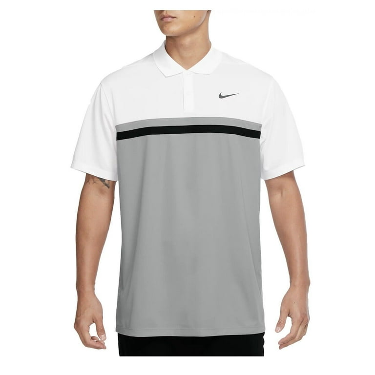 Nike men's dri-fit colorblock polo shirt shop