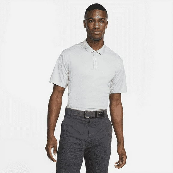 Nike Dri-FIT Victory Men's Golf Polo Color: Light Smoke Grey/White Size: M