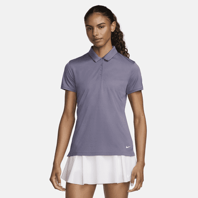 Nike Dri-FIT Victory Women's Golf Polo Color: Daybreak/White Size - Main Image