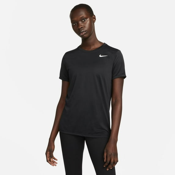Nike Dri-FIT Women's T-Shirt Color: Black/White Size: M (8–10)