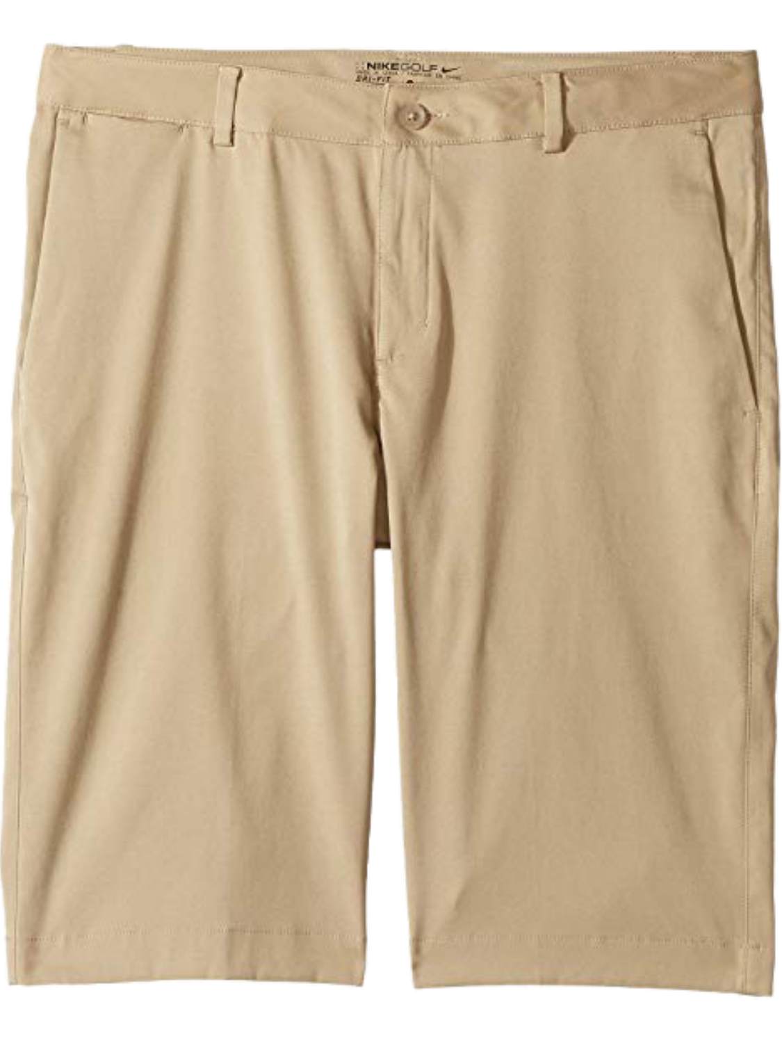 Nike Dri Fit Boys Tan Khaki Golf Shorts Stay Small Walmart