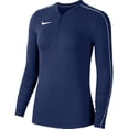thumbnail image 1 of Nike Dri-Fit Half Zip Womens Long Sleeve Top, College Navy/White), X-Large, 1 of 2