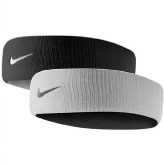 NEW Nike Swoosh Headband Sweat Band White Headband Tennis Fitness Jogging  Sports