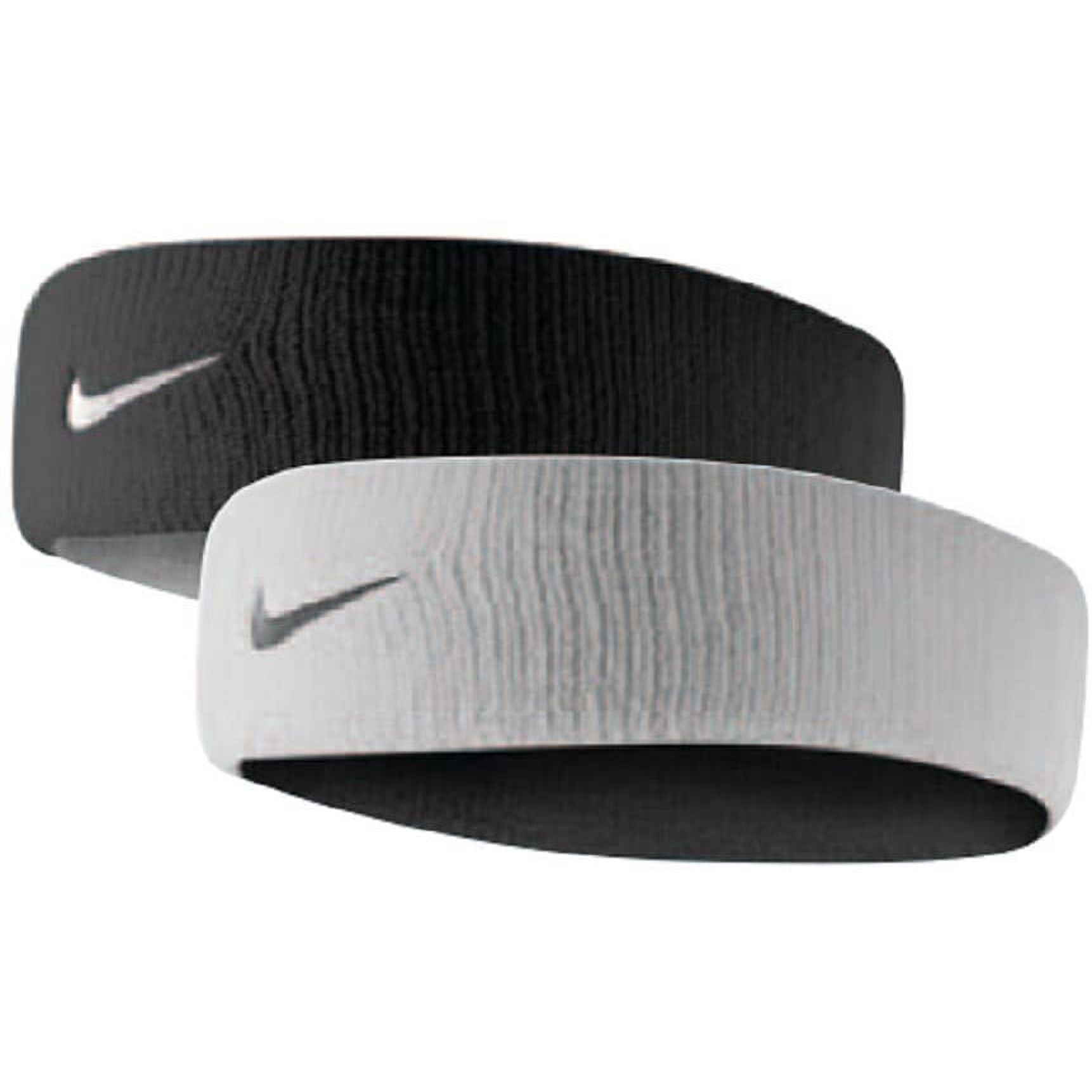 Nike Dri-Fit Home & Away Headband (One Size Fits Most, Black/Base Grey) - image 1 of 2