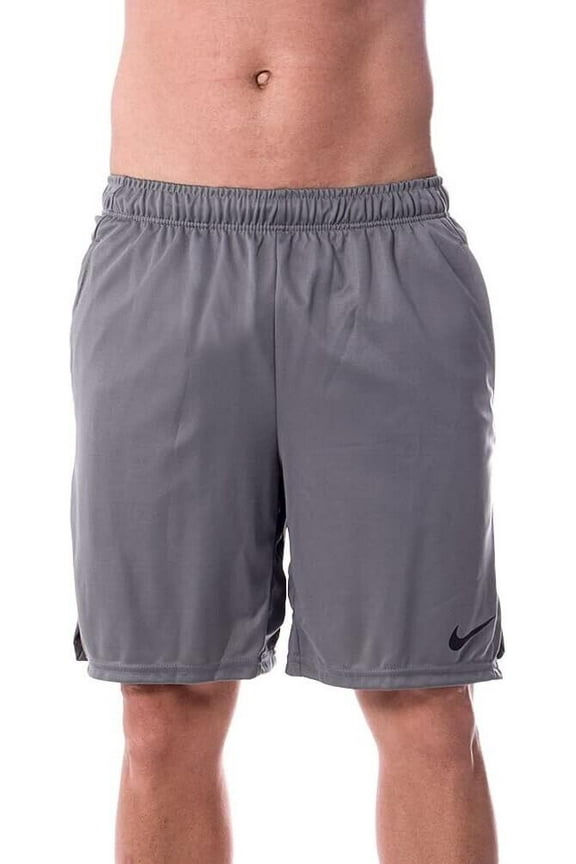 Dri-Fit Mens Knit Training Shorts 8", Grey Small, B0B62WTFLL