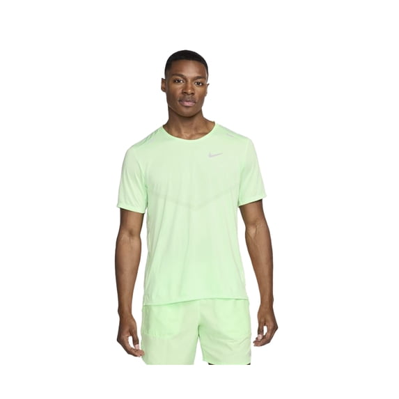 Nike Dri-Fit Rise 365 Mens Active Shirts & Tees Size M, Color: Vapor Green
