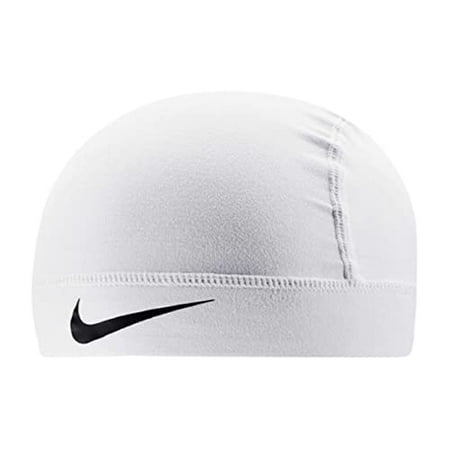 Nike Pro Adult Skull Cap, White/Black