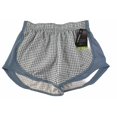 thumbnail image 1 of Nike Dri Fit Tempo Running Shorts Gingham Blue Lined DH3067-424 Womens Size XS, 1 of 3